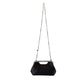 ELEANOR CRYSTAL HANDLE BAG - Black