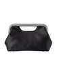 ELEANOR CRYSTAL HANDLE BAG - Black