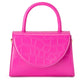 NADIA TOP HANDLE BAG  - Fuschia