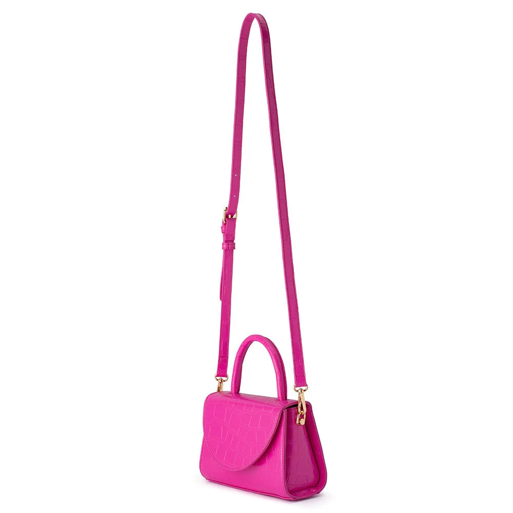 Fuschia handbag sale
