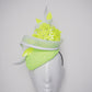 Bright and Light  - neon Allium Flower ball with crinoline swirl