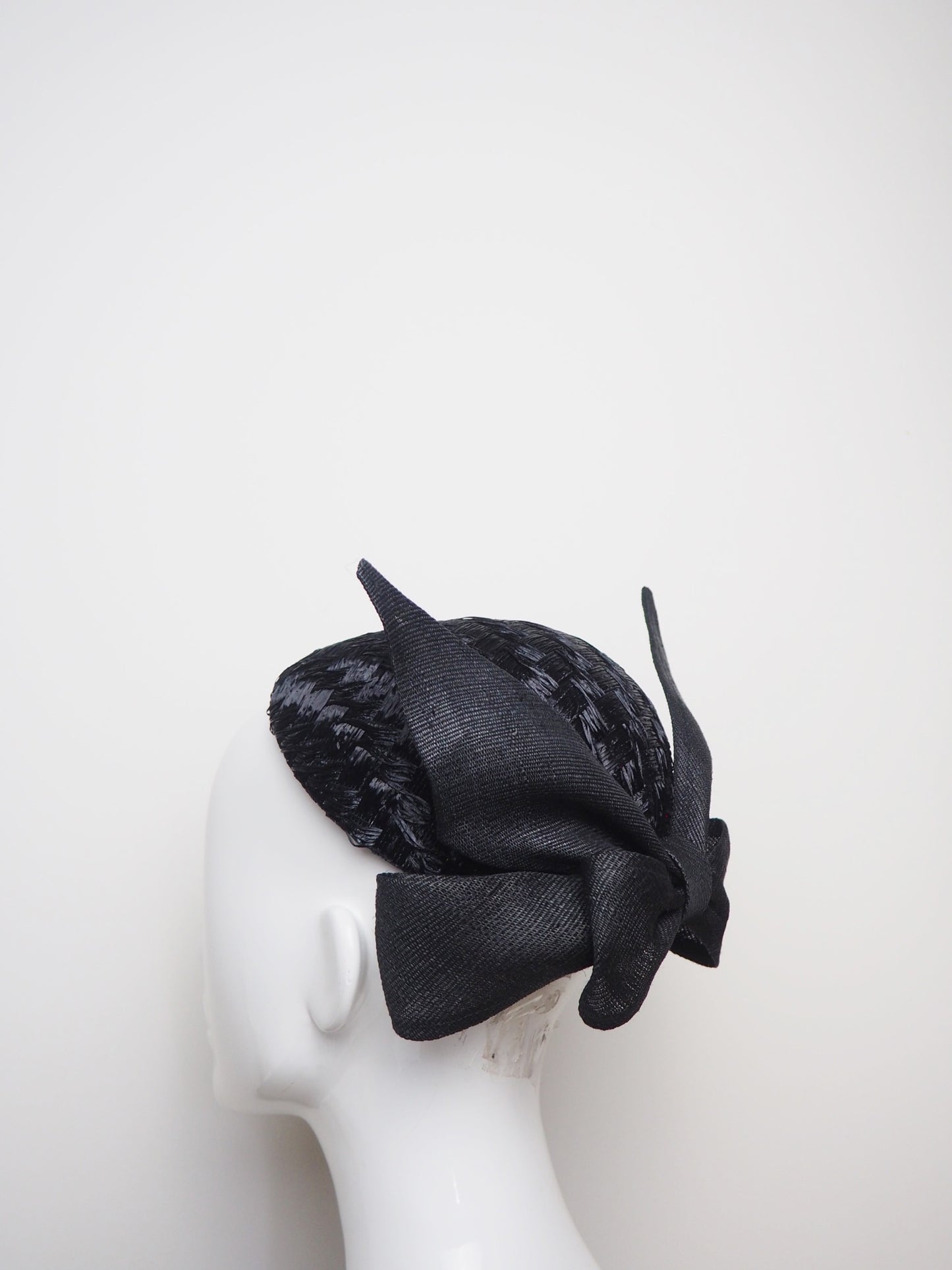 Once Upon A Time - Black Vintage Straw