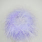 Winter Whisper- Wisteria - Jackie O style pillbox with open top.
