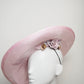 Gentle like a Breeze - Baby Pink Upturned Brim