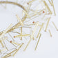 Sarah - bead and wire halo