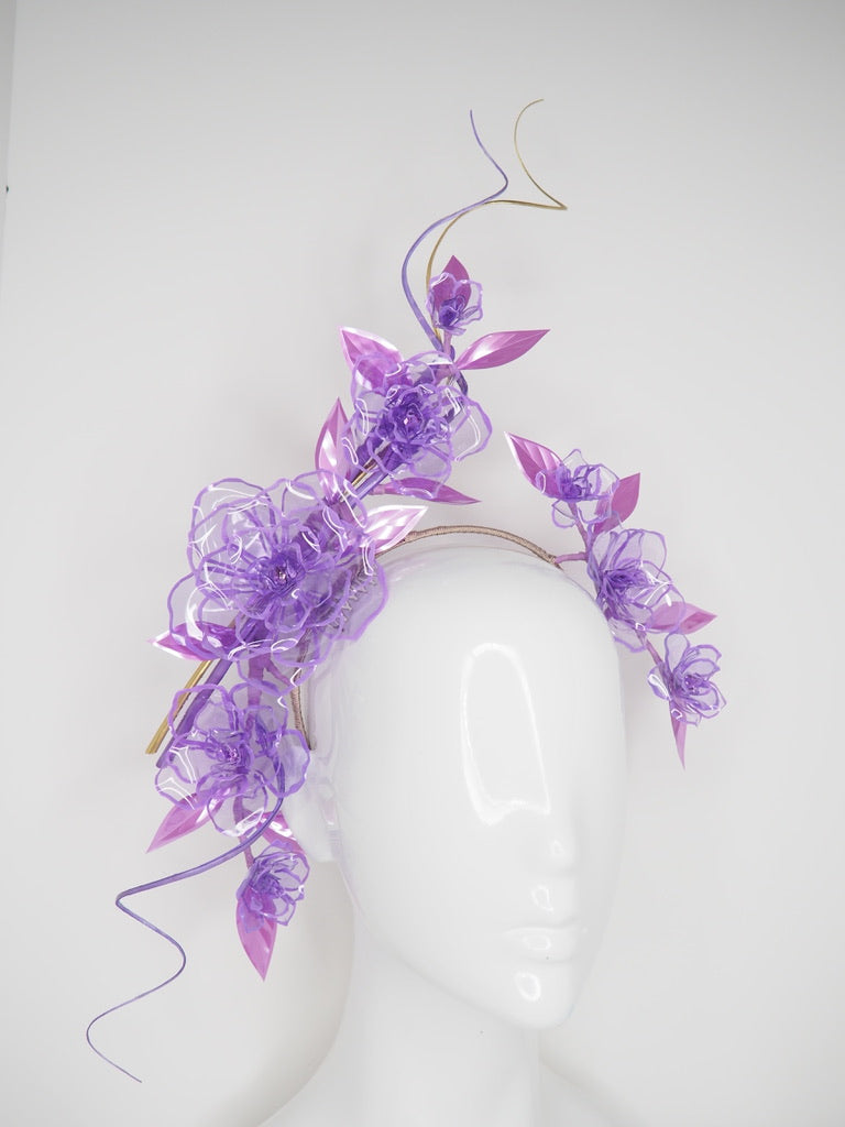 Dream Garden - Transparent lilac Flower vine with quills