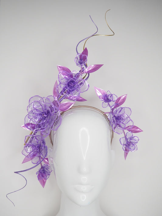 Dream Garden - Transparent lilac Flower vine with quills