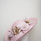 Gentle like a Breeze - Baby Pink Upturned Brim