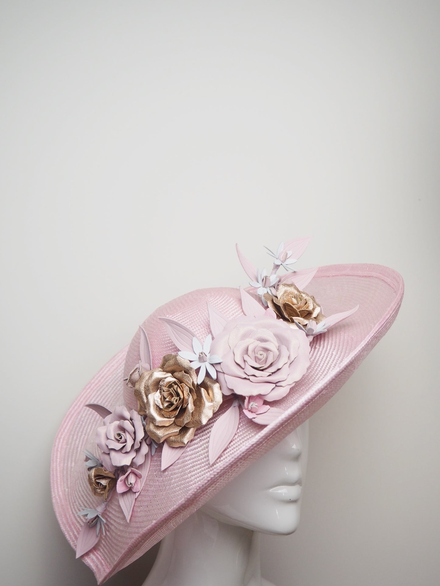 Gentle like a Breeze - Baby Pink Upturned Brim