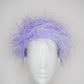 Winter Whisper- Wisteria - Jackie O style pillbox with open top.