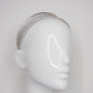 Triple Treat — Silver Diamanté jewelled headband