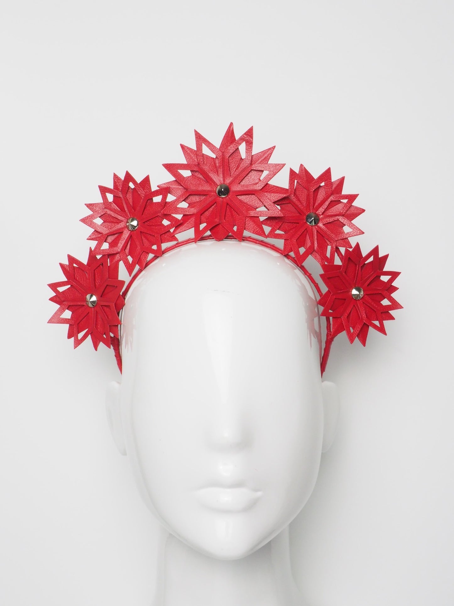 Celeste - Leather headband assorted colours