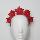 Hera - Leather flower headband - Assorted colours.