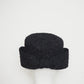Jackie O- Black Tweed with sparkle and rear bow
