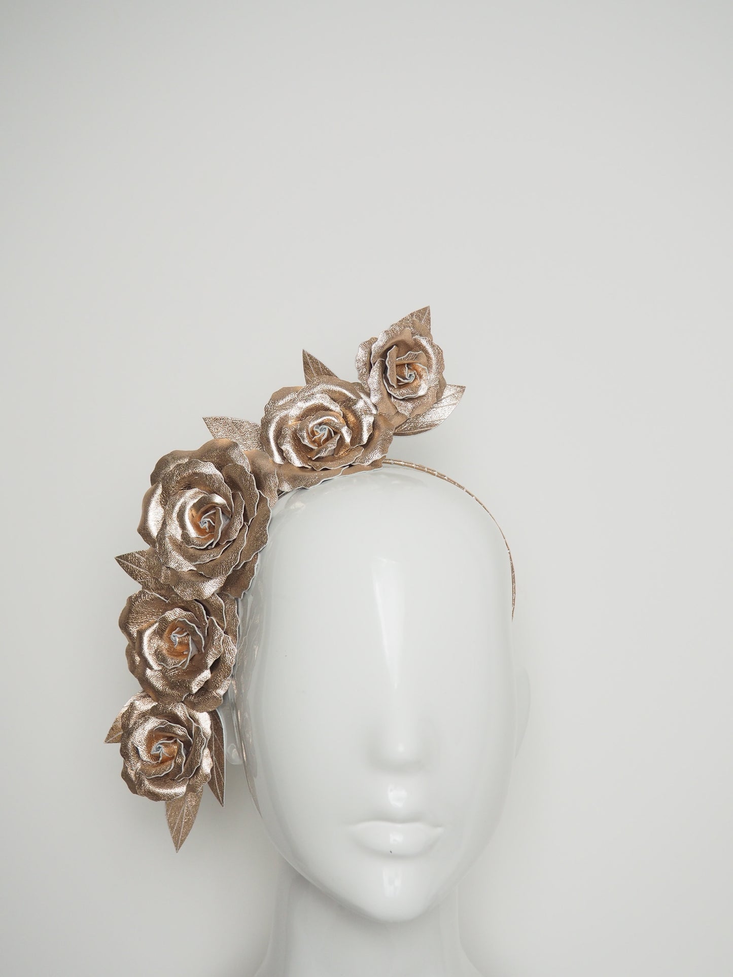 Rosie - Rose vine headband - Rose Gold