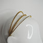 Triple Treat — Gold jewelled headband