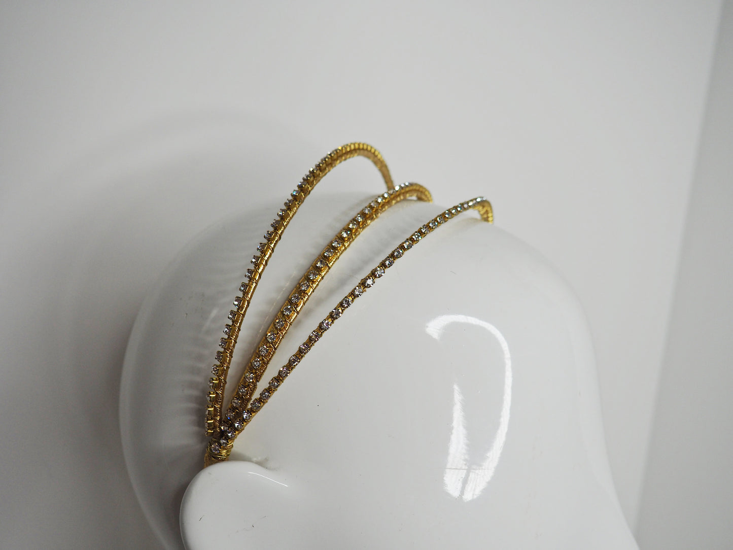 Triple Treat — Gold jewelled headband