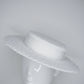 Winx - White Italian Boucle tweed leather with white leather underside