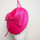 Tied in a Bow - Hot Pink Tinalak Percher with Bow