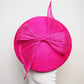 Tied in a Bow - Hot Pink Tinalak Percher with Bow