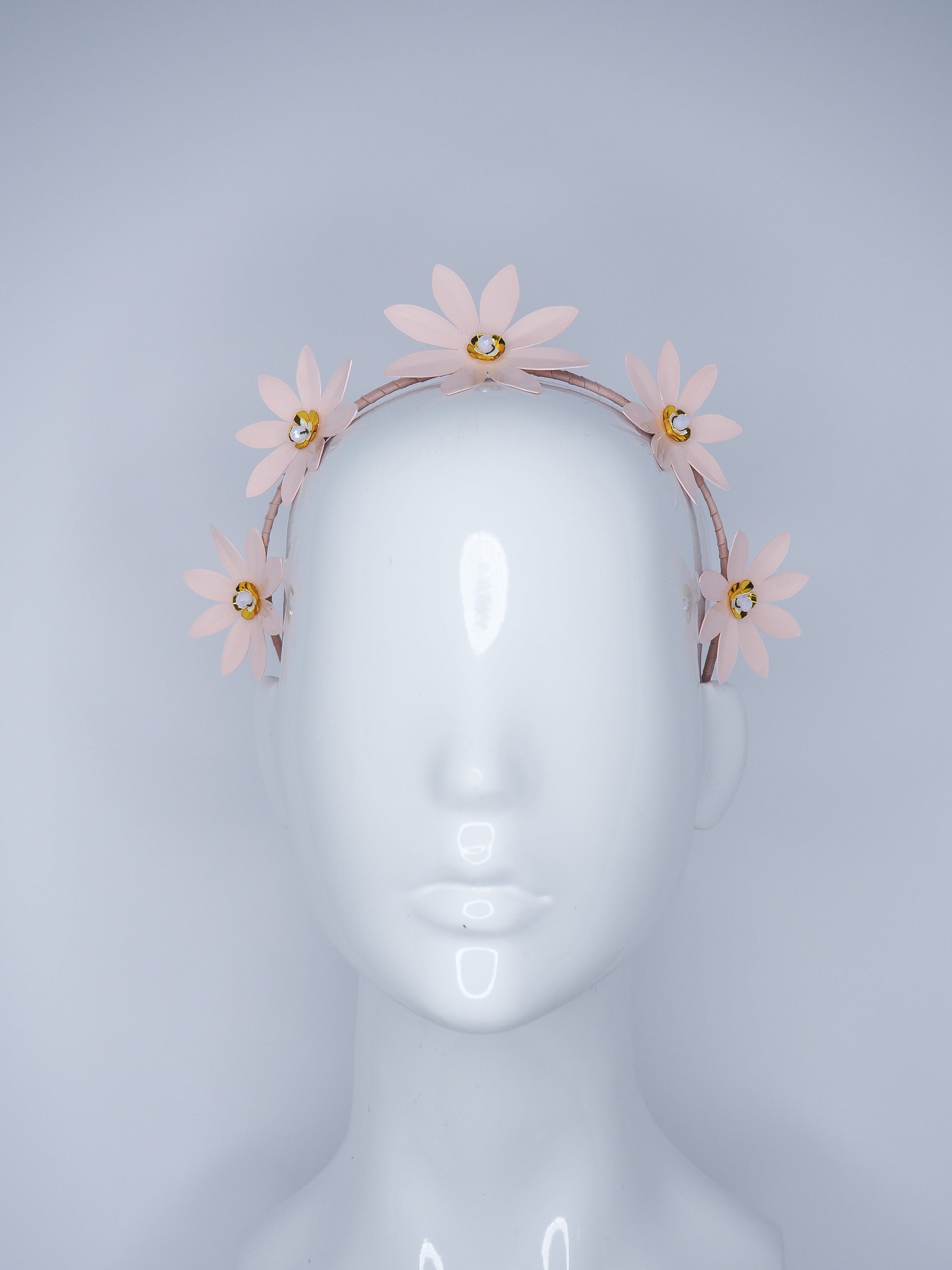 Dainty Daisy - Baby Pink – Allport Millinery