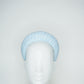 Mia - Leather 3d Halo - baby blue